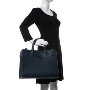 Authentic MANSUR GAVRIEL Calfskin Large Sun Bag